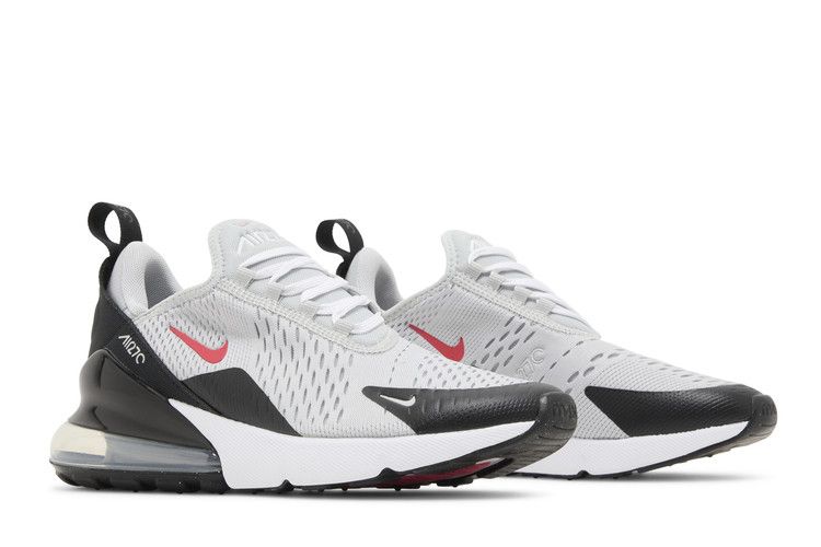 Air Max 270 Grey Fog Siren Red - DV3482-001