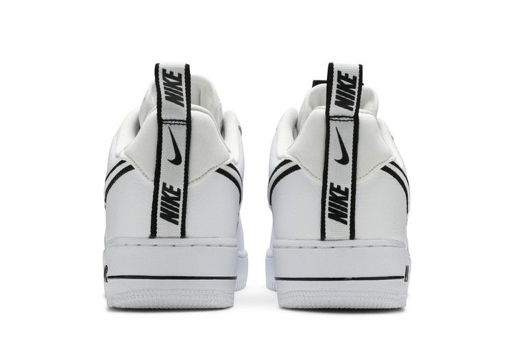 Air Force 1 Low White Black Outline Swoosh - DH2472-100