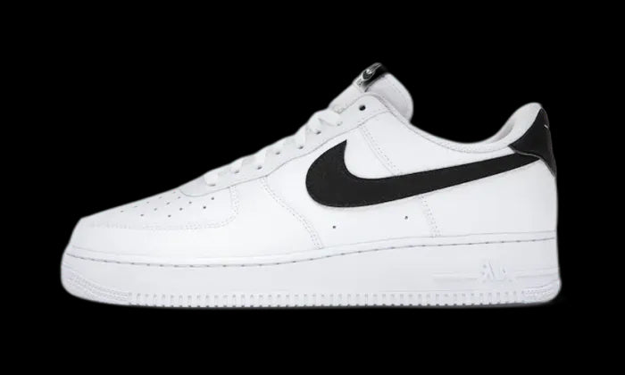 Nike Air Force 1 Low '07 White Black Pebbled Leather - CT2302-100