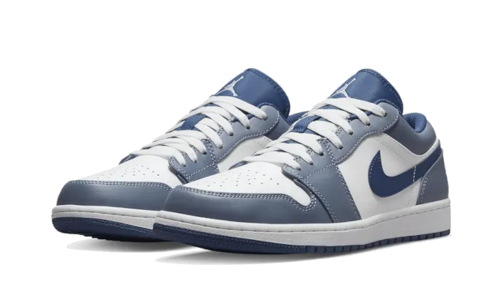 Air Jordan Air Jordan 1 Low Steel Blue - 553558-414