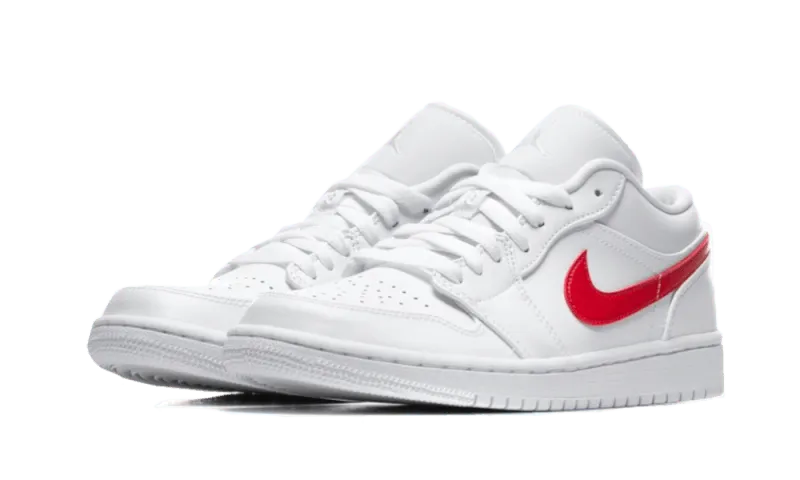 Air Jordan Air Jordan 1 Low White University Red - AO9944-161