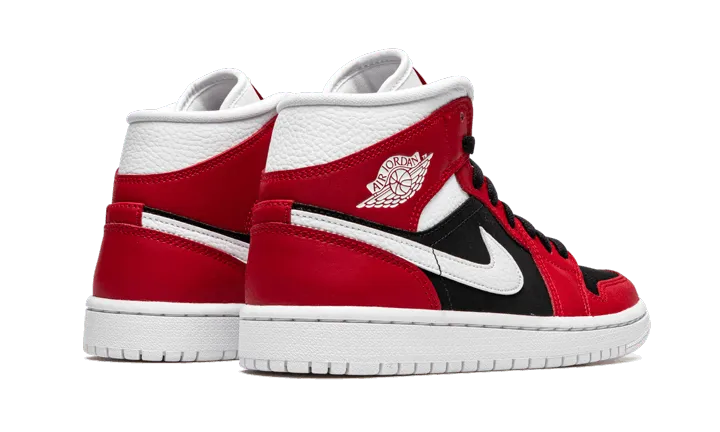 Air Jordan Air Jordan 1 Mid Gym Red Black - BQ6472-601