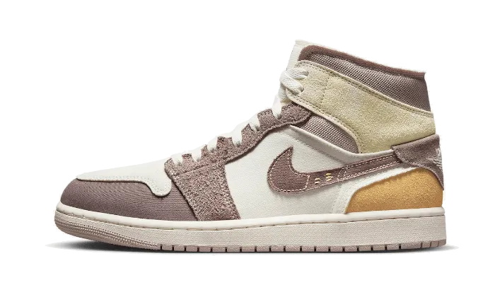 Air Jordan Air Jordan 1 Mid SE Craft Sail Taupe Haze - DM9652-102