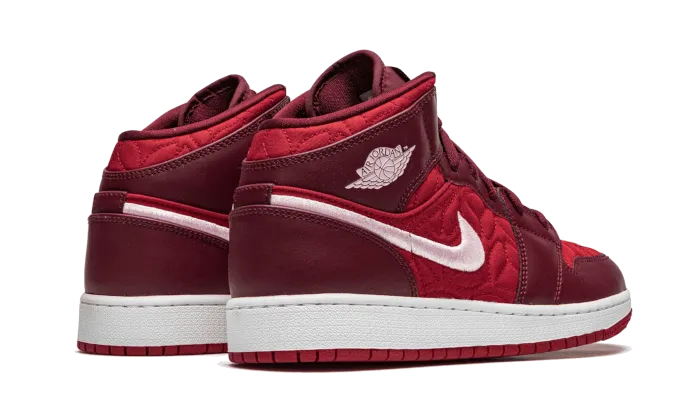 Air Jordan Air Jordan 1 Mid SE Red Quilt - AV5174-600