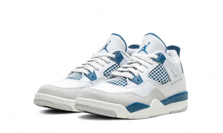 Nike Air Jordan 4 Retro Military Blue (2024) Enfant (PS) - BQ7669-141