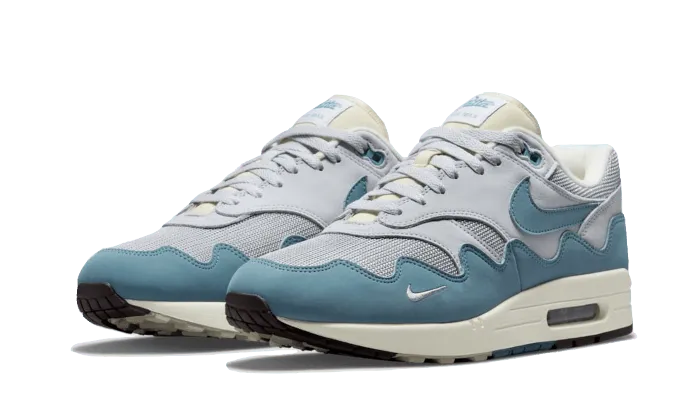 Nike Air Max 1 Patta Noise Aqua (Special Box + Bracelet) - DH1348-004