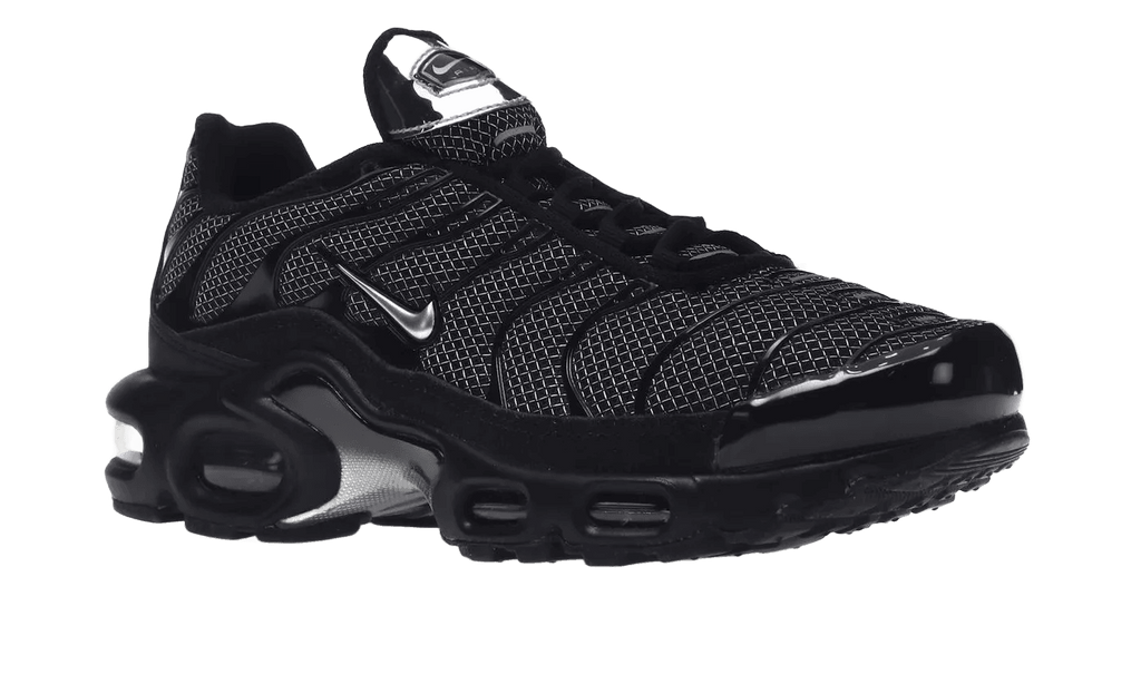 Nike Air Max Plus Black Suede Silver  - DQ0850-001
