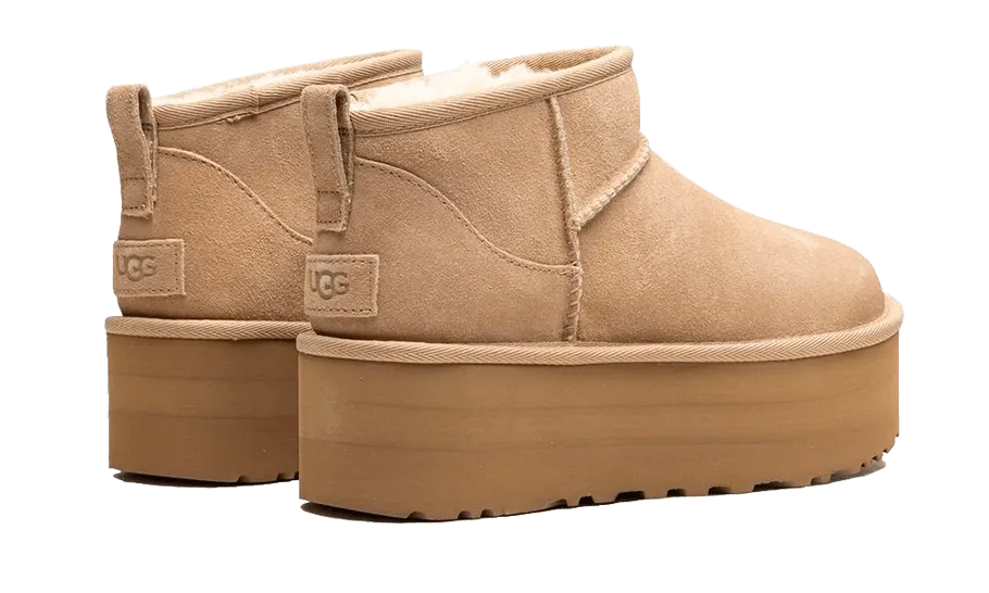 UGG Classic Ultra Mini Platform Boot Sand - 1135092-SAN / 1157791K-SAN