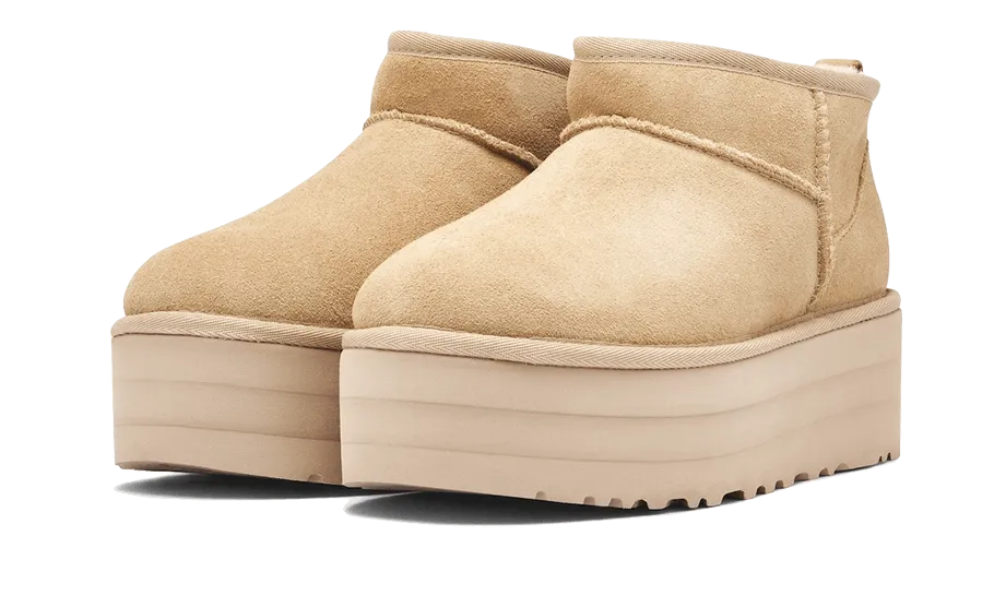 UGG Classic Ultra Mini Platform Driftwood - 1135092-DRI