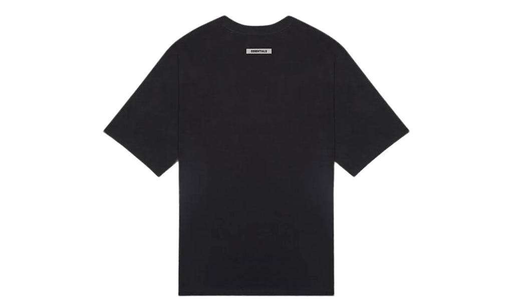 Fear of God Essentials 3D Silicon Applique Boxy T-Shirt Dark Slate/Stretch Limo/Black - FOG-FOGE3S-SBBLACK