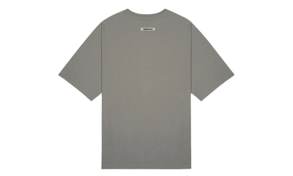 Fear of God Essentials 3D Silicon Applique Boxy T-Shirt Gray Flannel/Charcoal - FOG-FOGE3S-CCHARCOAL