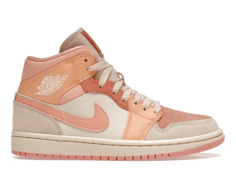 Air Jordan 1 Mid Apricot Orange (W) - DH4270-800