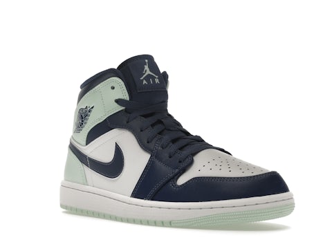 Air Jordan 1 Mid Blue Mint - 554724-413