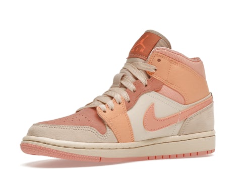 Air Jordan 1 Mid Apricot Orange (W) - DH4270-800