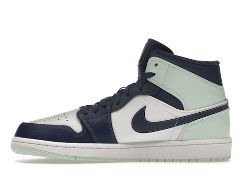 Air Jordan 1 Mid Blue Mint - 554724-413