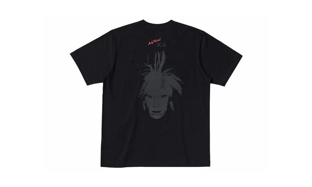 KAWS KAWS x Uniqlo Warhol UT Graphic 476352 T-shirt Black - 476352