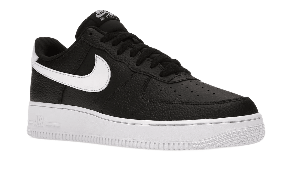 Air Force 1 Low '07 Black White Pebbled Leather - CT2302-002