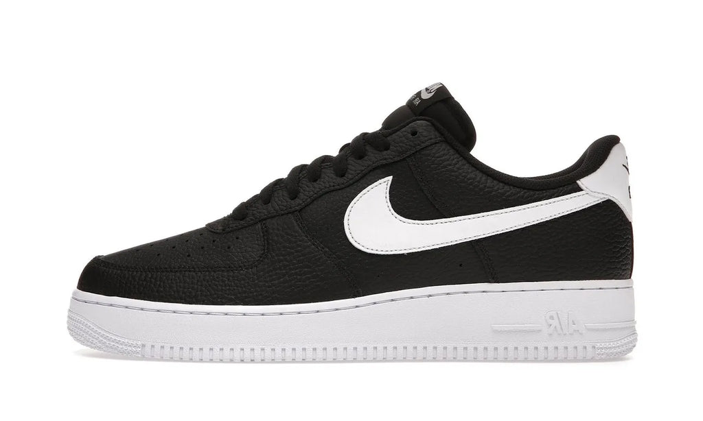 Air Force 1 Low '07 Black White Pebbled Leather - CT2302-002