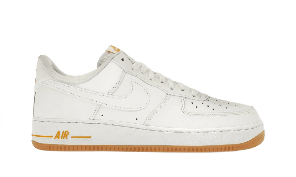 Nike Air Force 1 Low '07 White University Gold Gum - DZ4512-100