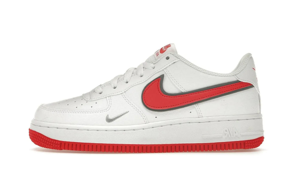 Air Force 1 White Habanero Red Mini Swoosh - DX9269-101