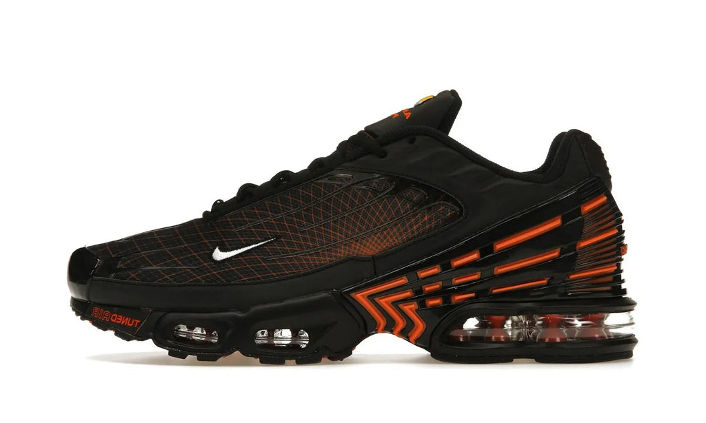 Air Max Plus 3 Black Orange Spirograph - FB3352-001