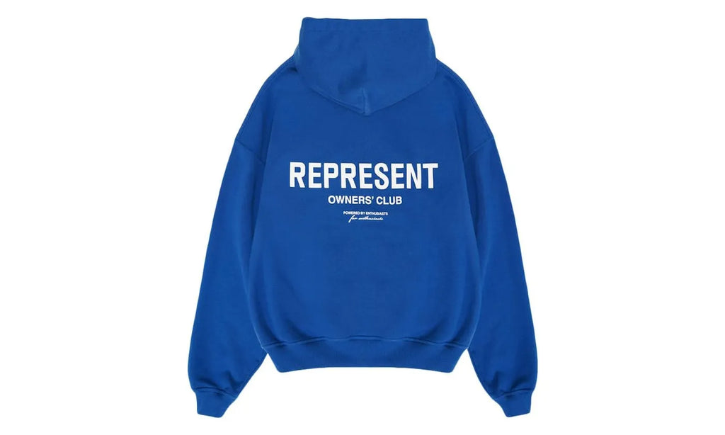 Represent Owner's Club Hoodie Cobalt Blue/White - M04153-109/OCM41113-109