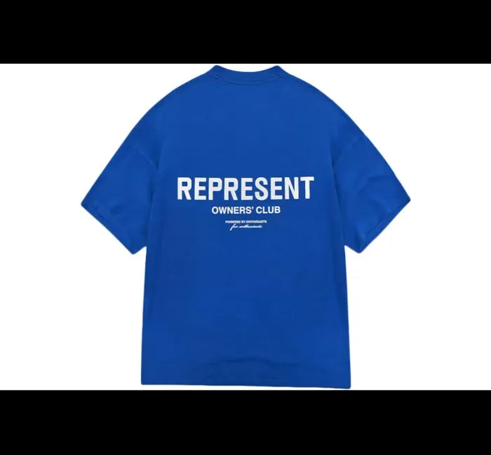 Represent Represent Owners Club T-shirt Cobalt Blue/White - M05149-109