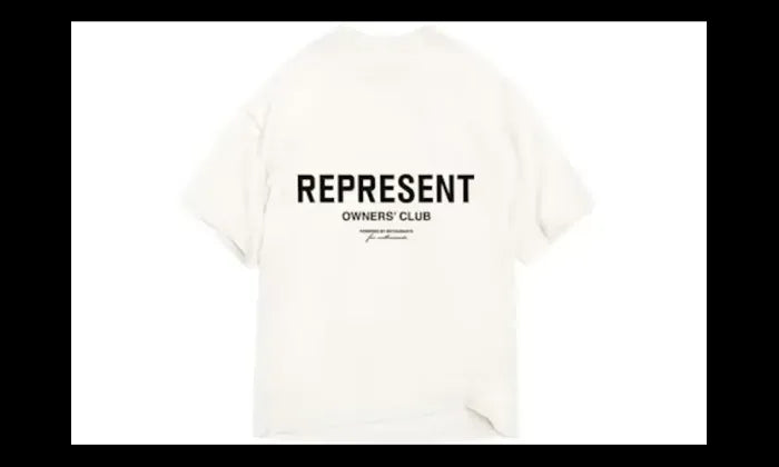 Represent Represent Owner's Club T-Shirt Flat White/Black - M05149-72/OCM409-72