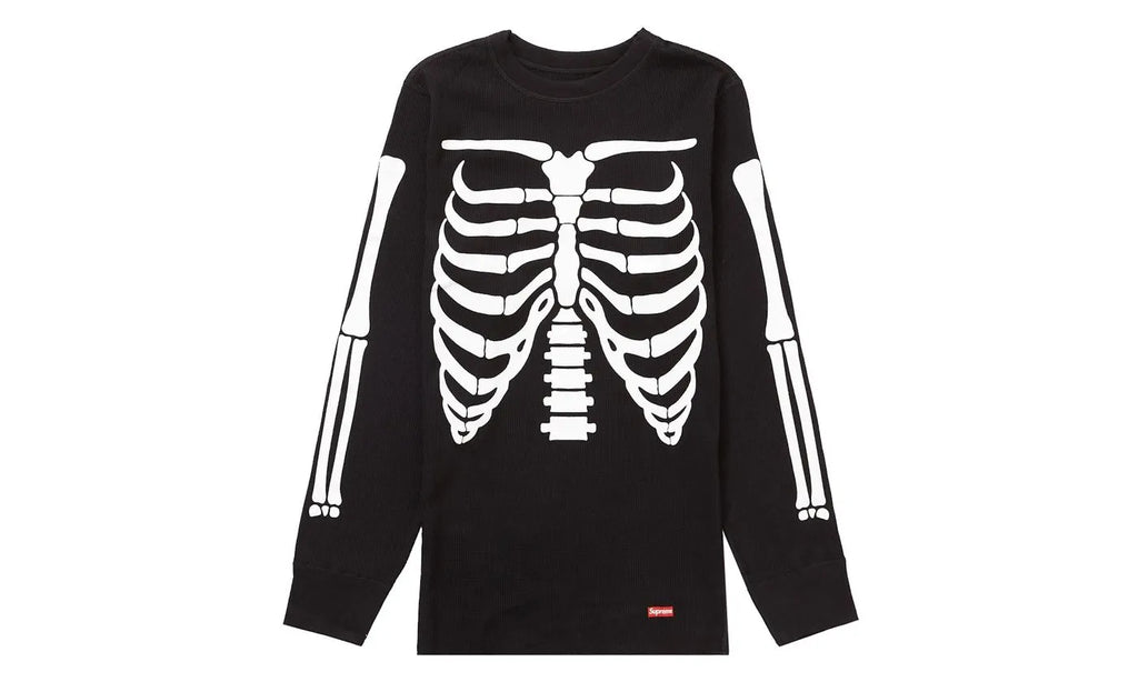 Supreme Supreme Hanes Bones Thermal Crew (1 Pack) Black - SUPR-SHBTC(-BLACK