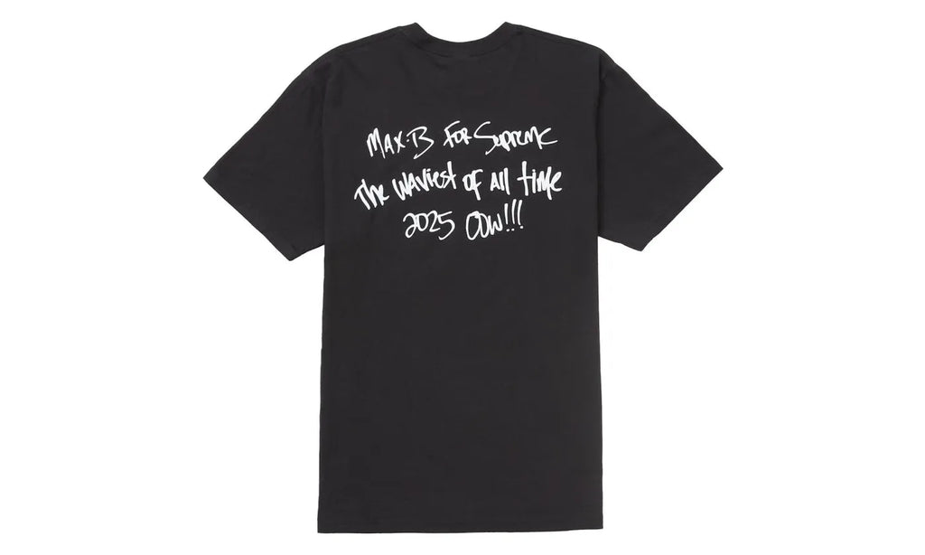 Supreme Supreme Max B Tee Black - SUPR-SUMBTB-BLACK