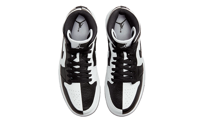 Air Jordan 1 Mid Split Black White (W) - DR0501-101