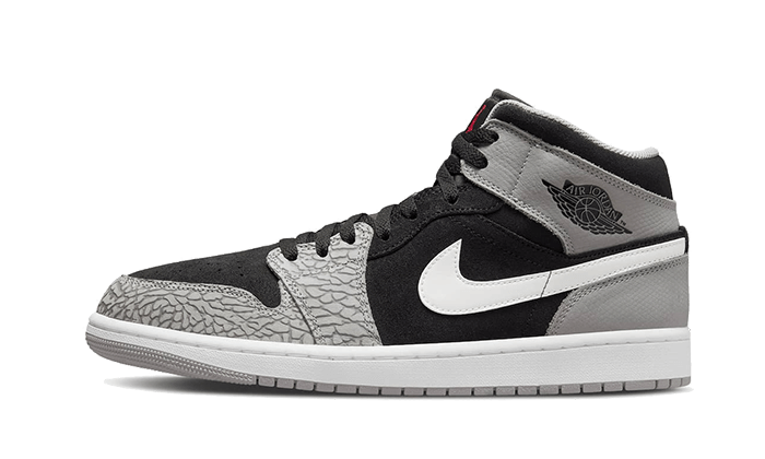 Air Jordan 1 Mid Elephant Print (GS) - DM1200-016 / DM6216-016