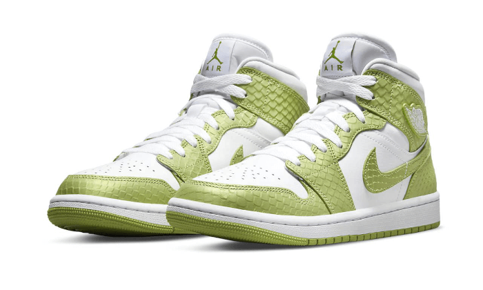 Air Jordan 1 Mid Green Python - DV2959-113