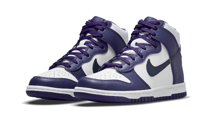 Nike Dunk High Electro Purple Midnight Navy (GS) - DH9751-100