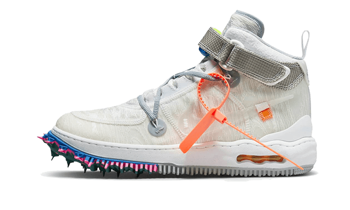 Air Force 1 Mid Off-White Clear White - DO6290-001 / DO6290-100