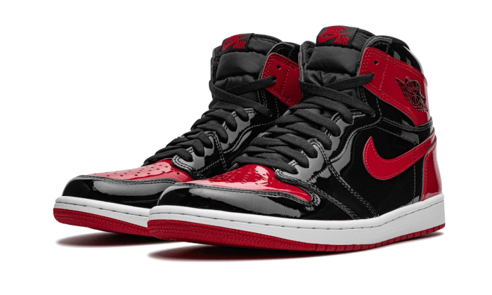 Air Jordan 1 Retro High OG Bred Patent - 555088-063 / 575441-063