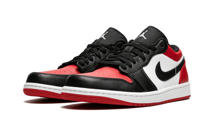 Air Jordan 1 Low Bred Toe - 553558-612 / 553560-612