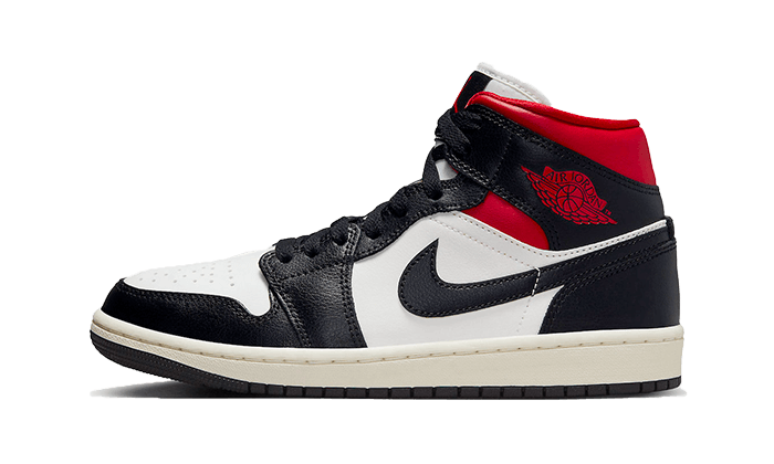 Air Jordan 1 Mid Gym Red Panda (W) - BQ6472-061