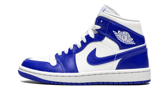 Air Jordan 1 Mid Kentucky Blue (W) - BQ6472-104