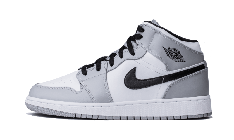 Air Jordan 1 Mid Light Smoke Grey - 554724-092 / 554725-092