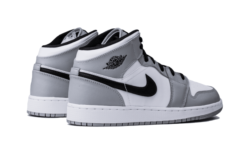 Air Jordan 1 Mid Light Smoke Grey - 554724-092 / 554725-092