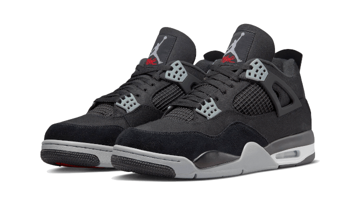 Air Jordan 4 Retro SE Black Canvas - DH7138-006 / DV0553-006